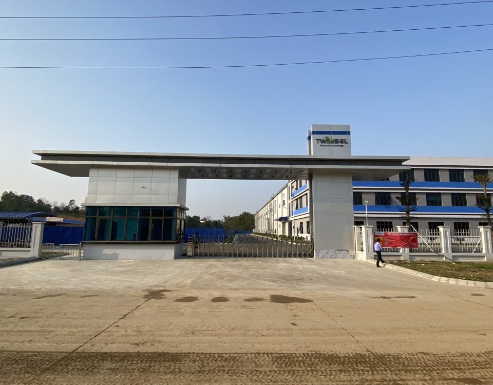 Cổng chính và nhà bảo vệ Nhà máy Twinsel